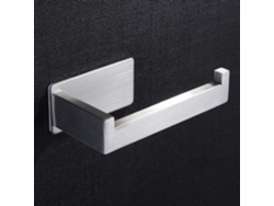 Portarrollos de papel higiénico autoadhesivo de acero inoxidable para baño, sin necesidad de taladrar, Jortmrd