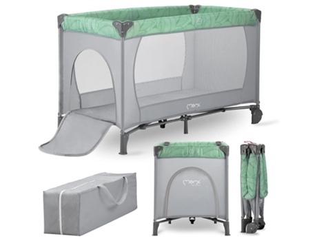 MOMI Belove Cuna De Viaje Jade Verde