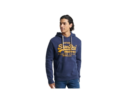 Sudadera SUPERDRY (S - Azul)