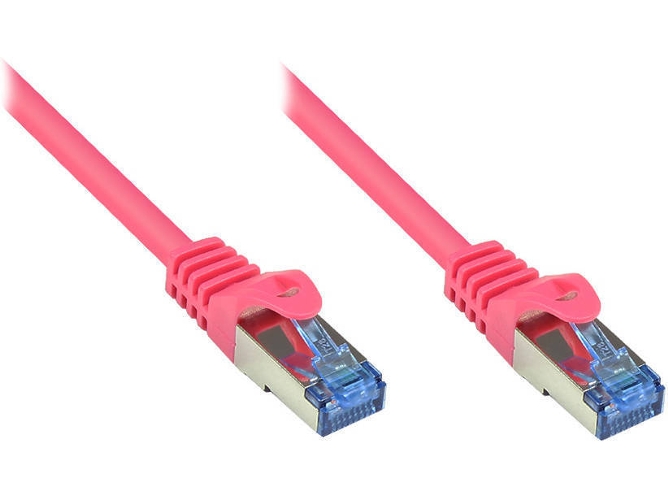 Cable de Red ALCASA (RJ45 - 20 m - Rosa)