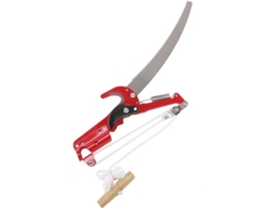 Tijeras de podar de acero afilado para ramas y frutales, con cordón de nailon, Imikeya