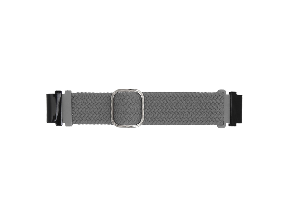 Correa Ajustable De Nailon Tejido Para Garmin Fenix 7s 6s 5s (gris)