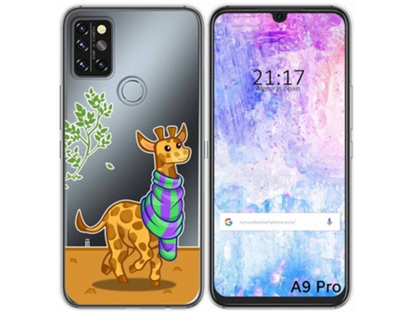Carcasa Umidigi A9 Pro TUMUNDOSMARTPHONE Dibujos Transparente Multicolor