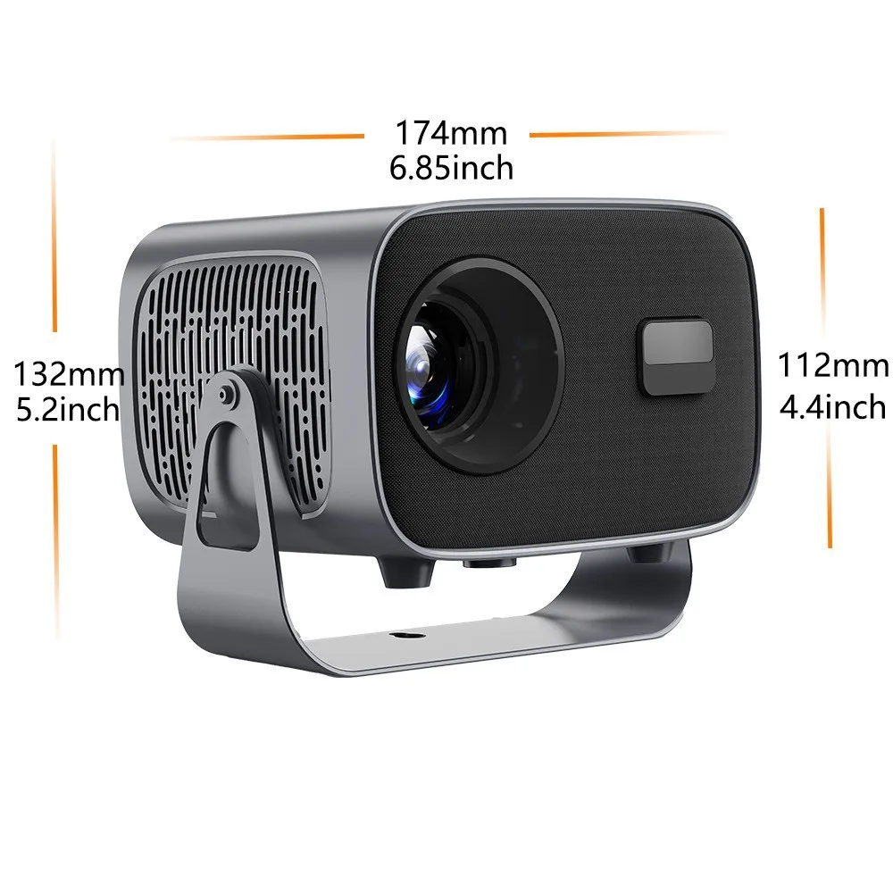 Proyector A10 Con Enfoque Motorizado, 4k De Alta Definición, Wifi Y Android.