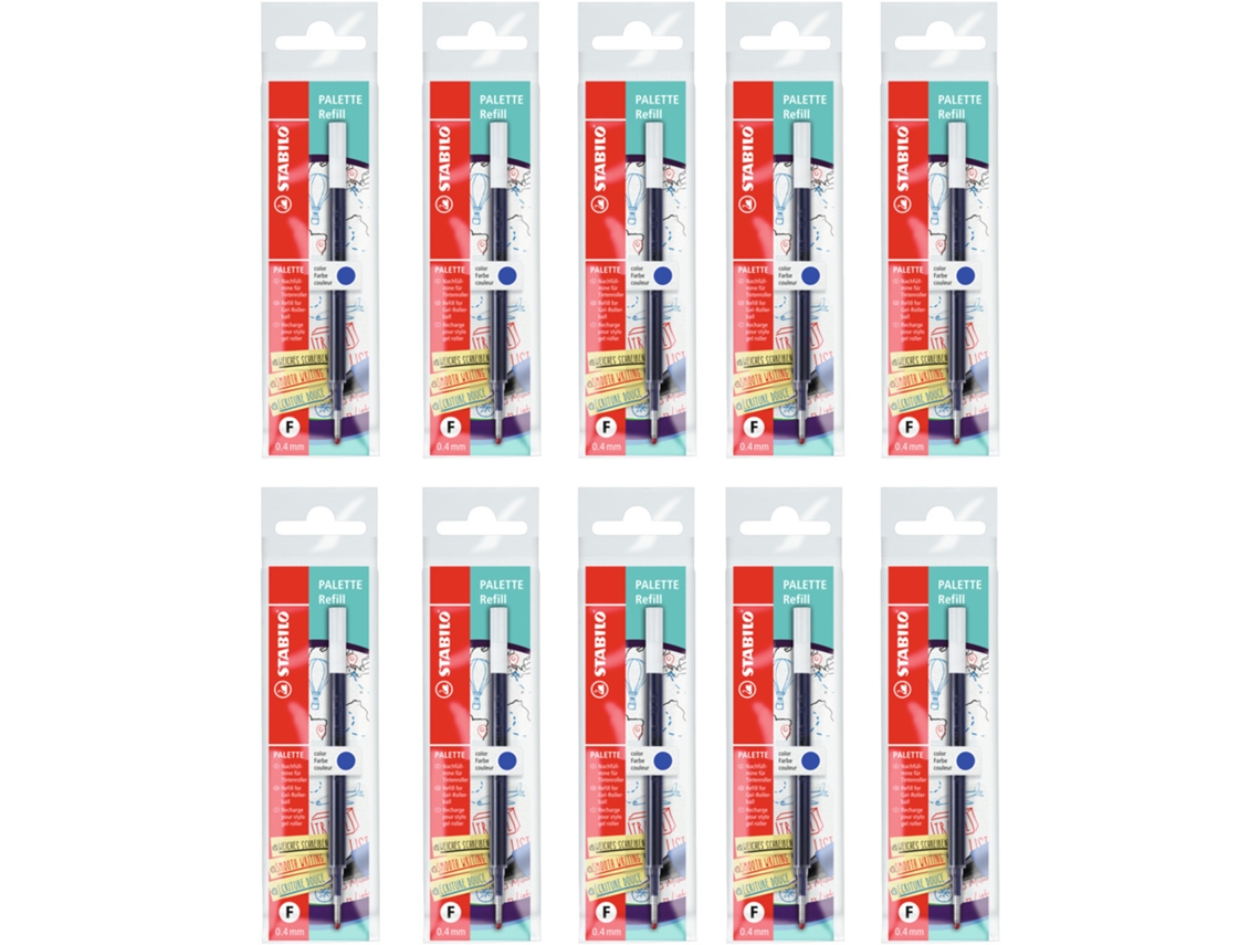 Paleta de 10 colores Stabilo(s) Fino Azul