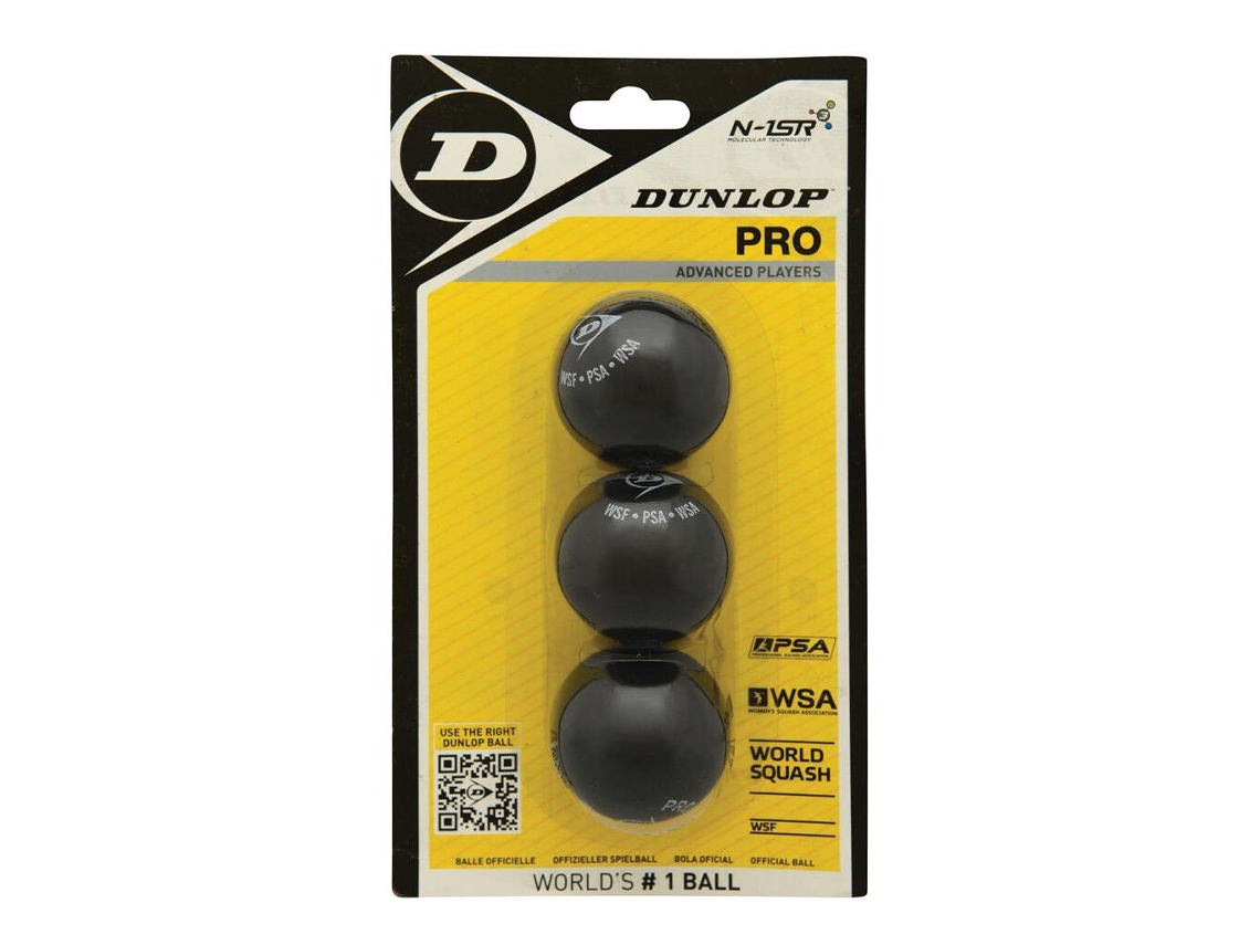 Pelotas de Squash DUNLOP (TU)