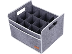 Bolsa para 12 botellas de vino, Bolsa para 12 botellas de vino, Bolsa de fieltro grueso para 12 Gokoco