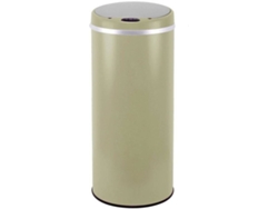 Cubo de Basura KITCHEN MOVE (Plateado - Acero Inoxidable - 31x70 cm)