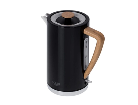 Hervidor ADLER AD 1347b (Negro - Madera - 220-240 V - 1,7 L)