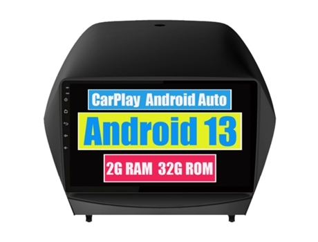 Autoradio Multimedia ROVERONE para Hyundai Tucson 2 IX35 2009 - 2015 CarPlay Android Coche Radio Bluetooth Navegación