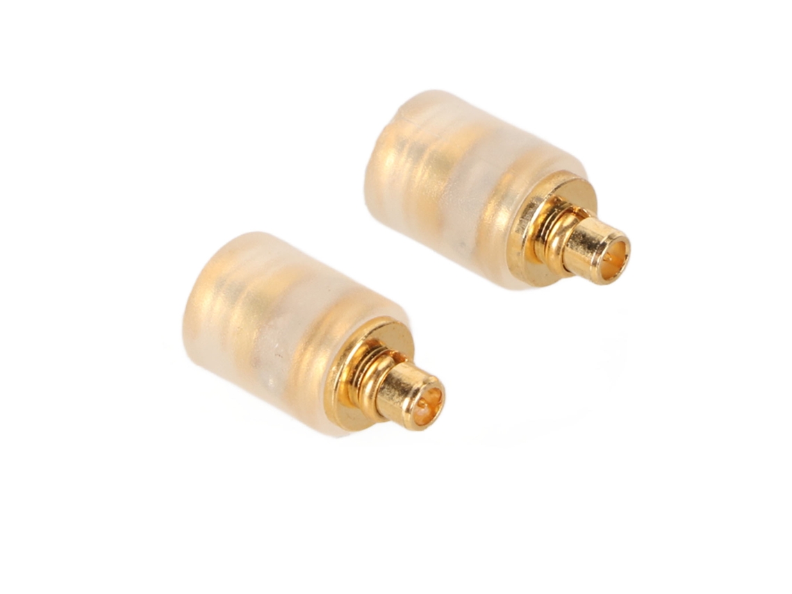 2 Adaptadores De Cable Mmcx Para Sennheiser Ie300 Ie600 Ie900 Akg N30 N40 N5005 Transparente