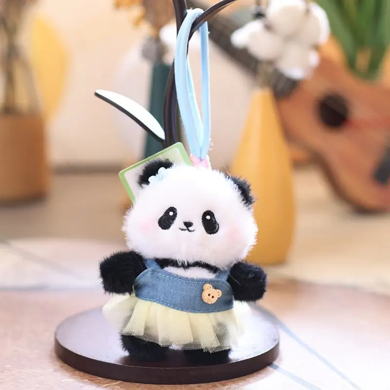 (estilo 5) Llavero De Panda Suave Y Esponjoso De 13 Cm, Adorno Para Bolso.