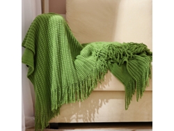 Manta De Terciopelo Aconchegante, Pequeña Manta Ligera Para Casa Rural, Otoño, Mujer, Silla, Sofá, Decoración Del Hogar