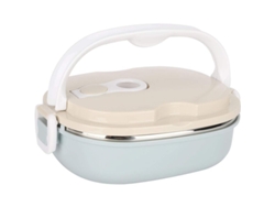 2026altiro-fiambrera Bento Para Adultos, Portátil, De 900 Ml, De Acero Inoxidable Y Pp, Con Tapa Y Válvula, Ideal Para La Escuela, El Trabajo Y Los Viajes.