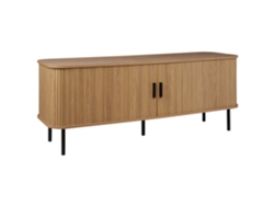 Mueble TV BELIANI Bradley de MDF Madera clara 150x45x58