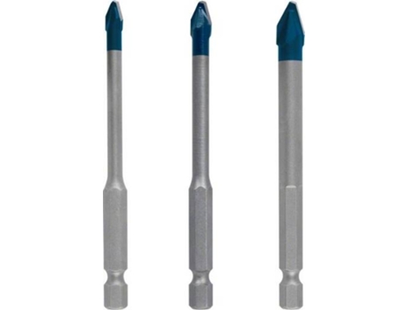 Conjunto de Brocas BOSCH Hex-9 Expert Hardceramic - 5-6-8 mm - 3 Un para Conjunto de Taladros de Impacto