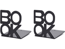 Sujetalibros De Metal - Soportes Para Libros, Extremos Decorativos, Organizadores