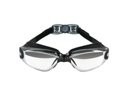 Gafas de natación antivaho y antifugas con correa de silicona ajustable y tapones para los oídos para adultos Kofihety