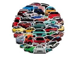 Paquete De Pegatinas Para Coche*