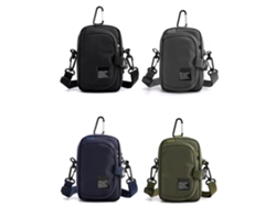 Bolso Multifuncional Impermeable De Nailon Para Hombre, Riñonera/bolso De Hombro, Informal, Pequeño