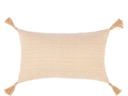 Almohada Decorativa MOVIFLOR TROY Natural (50 x 30cm con Relleno Incluido)
