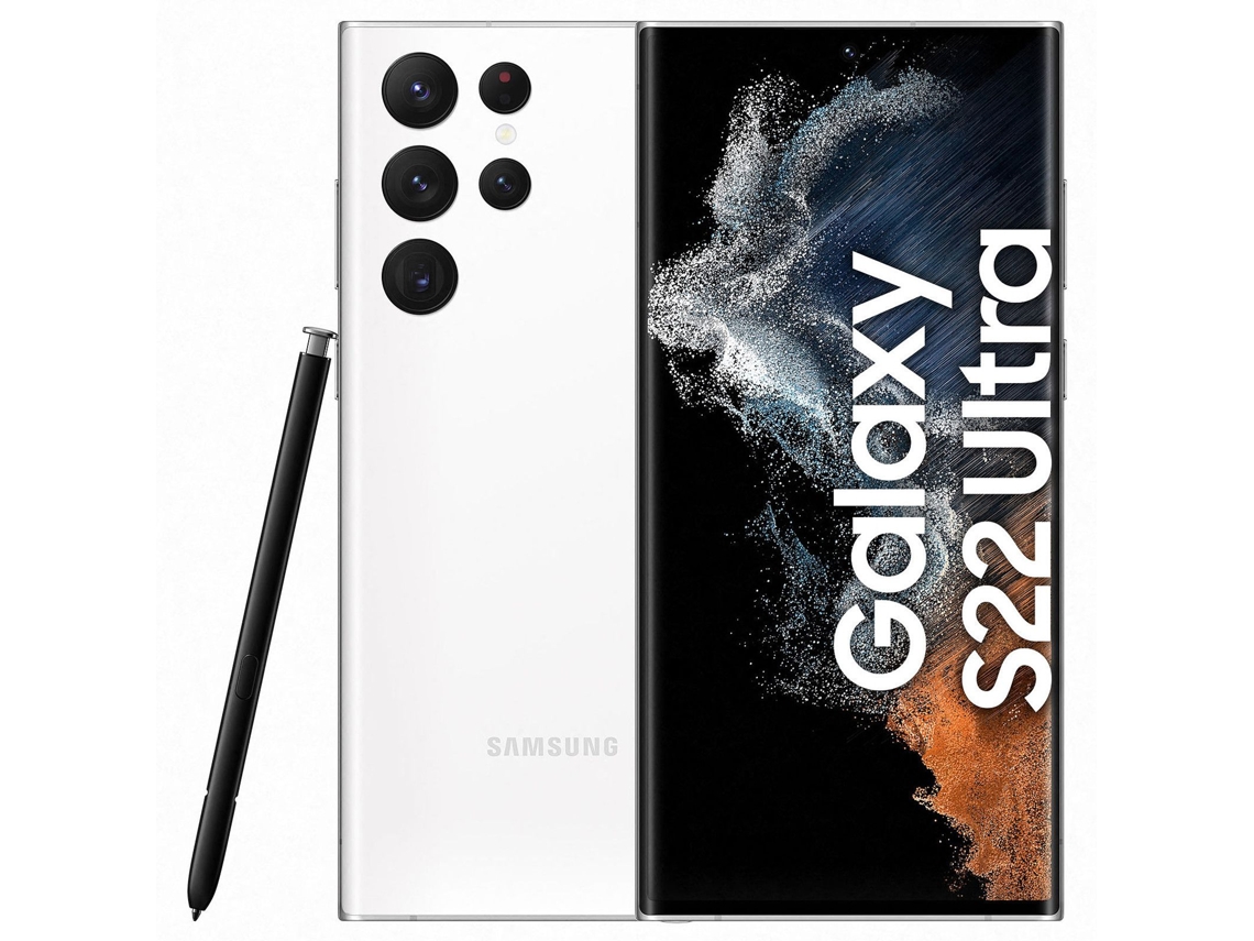 Smartphone SAMSUNG Galaxy S22 Ultra (Reacondicionado Como Nuevo - 512 GB - Blanco)