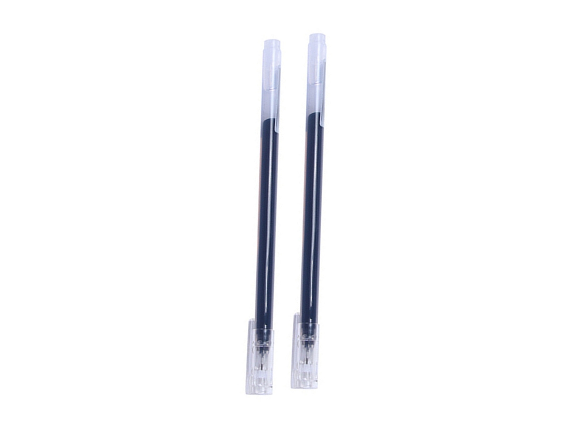 Bolígrafo de gel Baok-2 con agarre cómodo, punta fina para firmas, ideal para estudio, oficina y otros usos, color negro.