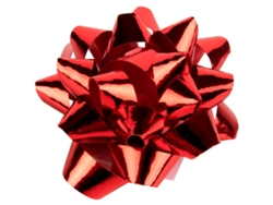 LaÃ§o LIDERPAPEL 5,5cm Rojo MetÃ¡lico 100 U.