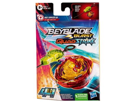 Beyblade Burst Quadstrike Bolt Spryzen S8 HASBRO F6811/F6784