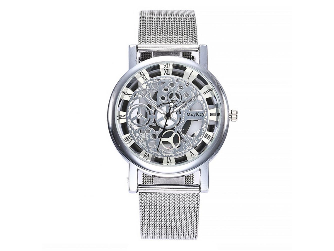 Reloj De Pulsera Analógico Con Detalles De Cuero, Moda, Ocio, Regalo K6002-b, Estilo Café.