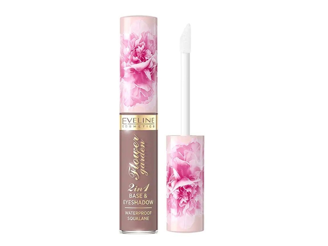 EVELINE Cosméticos Flower Garden 2 en 1 Base Líquida-Sombra de Ojos 03