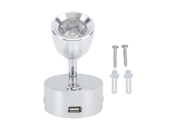 Luz de lectura LED recargable con ajuste táctil, ideal para remolques y embarcaciones. Nostalgia88