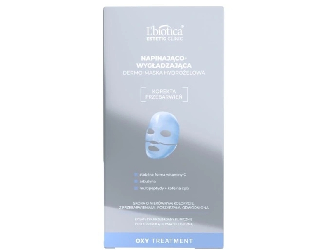 Clínica Estética Lbiotica Oxy Treatment Mascarilla Gel Hidratante Reafirmante y Suavizante Tratamiento Dermatológico