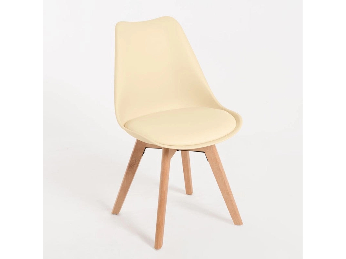 DUDECOR Silla Skagen Basic Crema