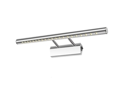 Luz De Baño Espejo De Pared 5w Acero Inoxidable 40cm 500lm Luz Blanca Fría Ip44