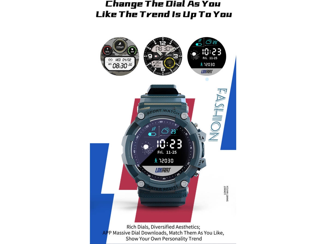 Smartwatch clearance f30 caracteristicas