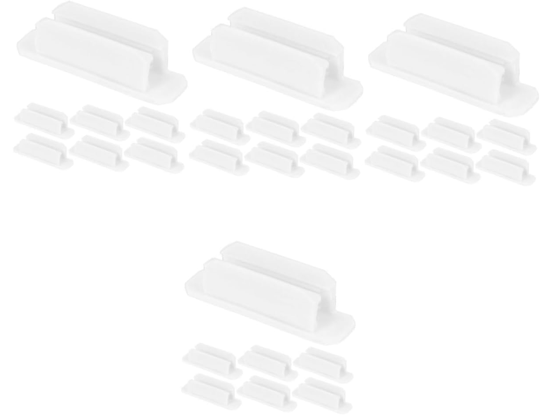 Juego de 40 portalápices pequeños de pared, marcapáginas de escritorio, Gokoco