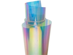 2026altiro-película De Vidrio Mágica Y Colorida Con Efecto Arcoíris, Adhesivo Láser, Cambio De Color (40*100cm)