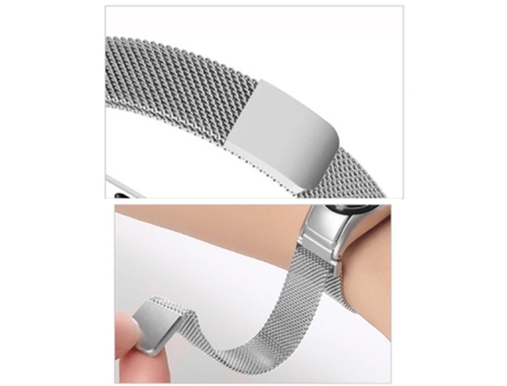 Pulsera Milanese Com Fecho Magnético G4M para Apple Watch Series 8 Aluminum - 41mm - Cinza