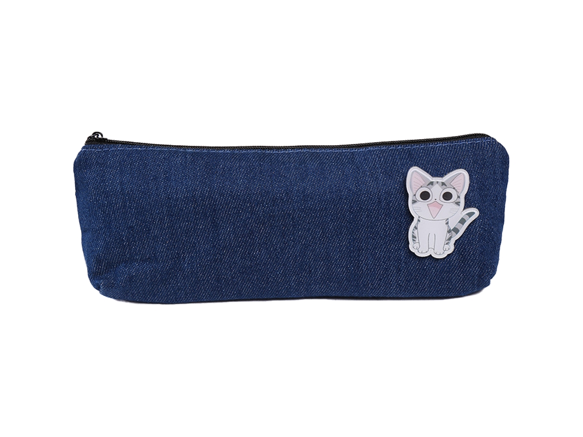 Estuche de lápices slim para niños, niñas y niños, con purpurina, jardín de infancia y primaria