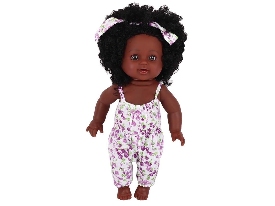 Muñeca Bebé De Vinilo Con Mameluco Morado Lavanda Y Ropa, Juguete De Baño.
