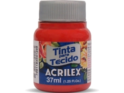 Tinta de Tela Mate Acrilex Rojo Escarlata (04140/508 37ml)