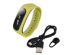 Pulsera Inteligente Bluetooth Con Llamada, Podómetro Y Auricular Verde S1