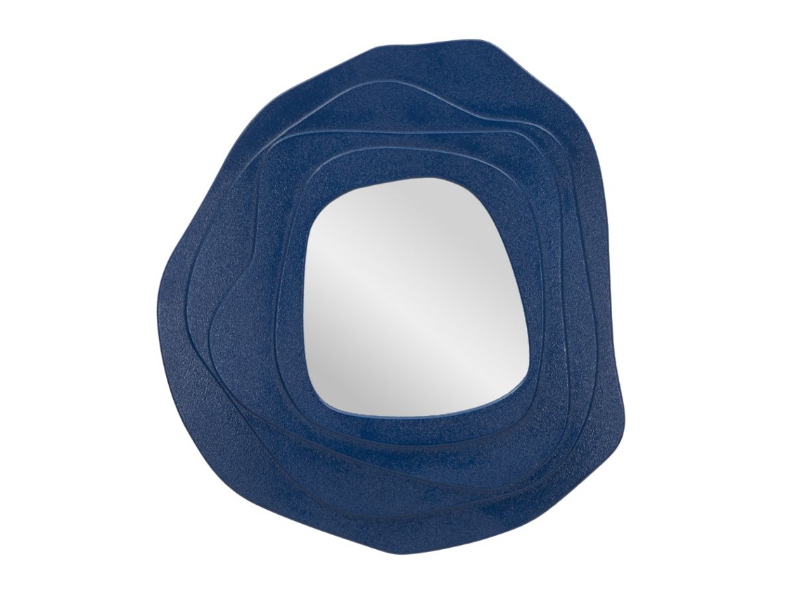 Espejo De Pared Dalia Azul Cm 90x4x97 Unico / Azul