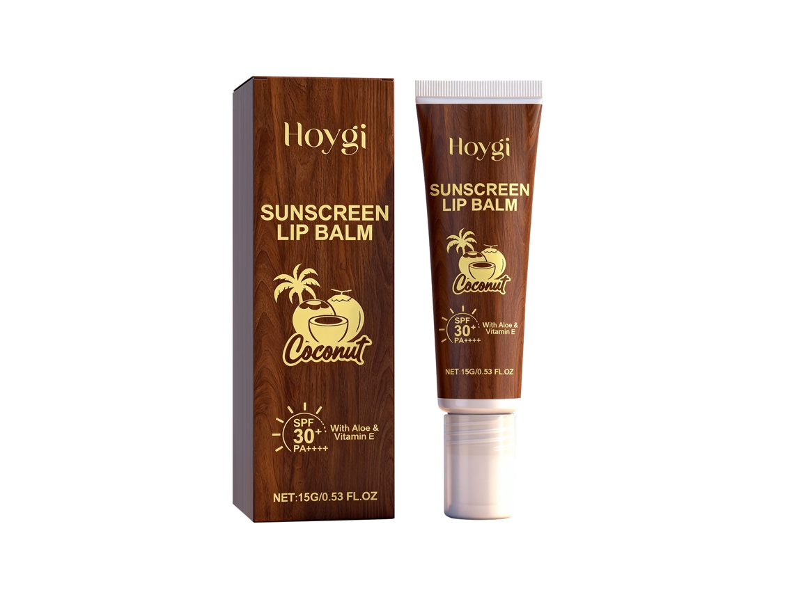 Bálsamo labial de coco con protector solar