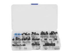 2026velora-kit De Bobinas Inductor Choke Asortadas 12 Valores 10uh-10mh (145 Piezas)