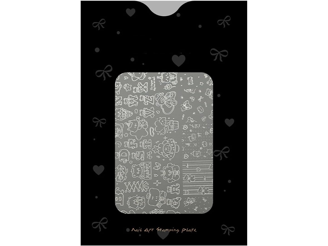 Placa De Estampado De Acero Inoxidable Resistente Con Diseño Detallado Para Aplicaciones Decorativas.