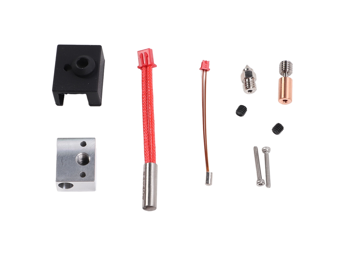 Kit De Cabezal De Impresión Para Impresora 3d, Extrusor De 300 °c Y Boquilla Para Ender 3 S1 24v 40w