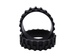 2 piezas de neumáticos para aspiradoras Rob series 1c/2c/3c S5/t6/t7, repuestos antiruedas Yunzii