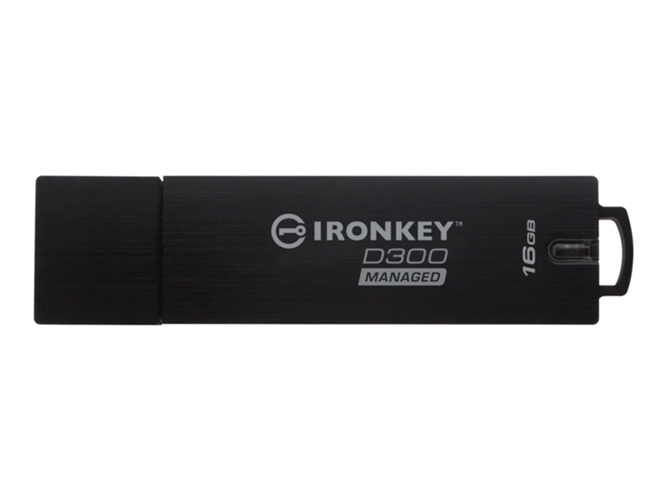 Pendrive KINGSTON 16GB D300 Ironkey